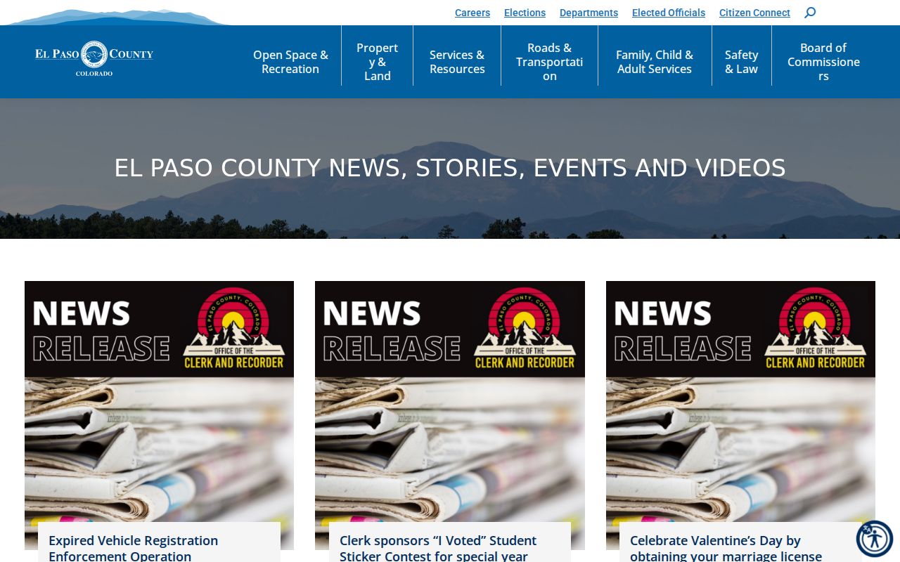 El Paso County Clerk of Court local clerk records news and updates